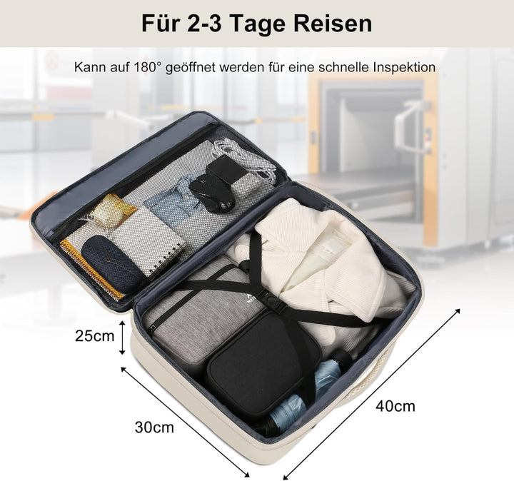 MATEIN Ryanair Handgepäck 40x30x20 Rucksack Damen, Klein 24L Reiserucksack Damen für Flugzeug, Ryana