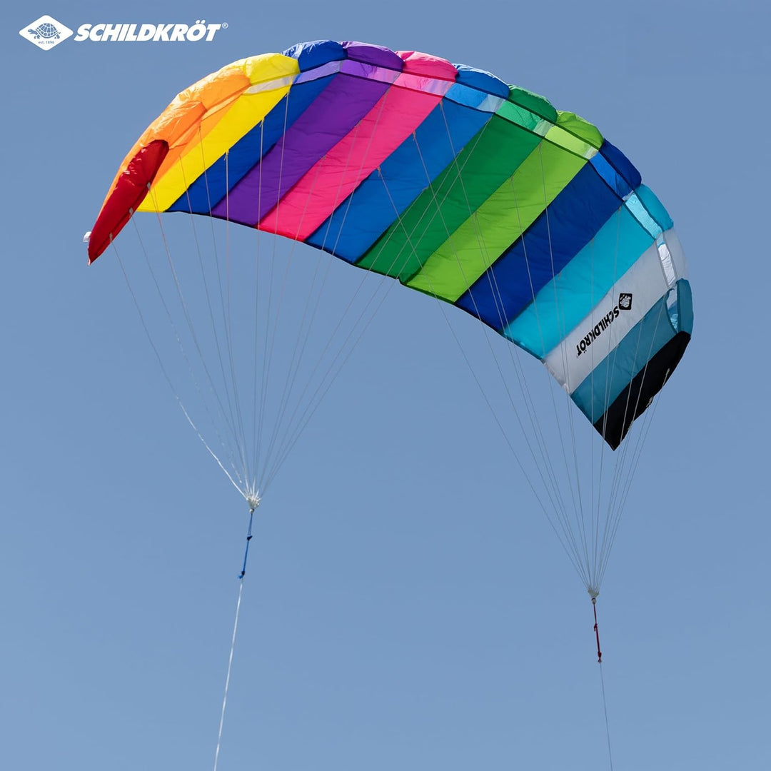 Schildkröt® Dual Line Sport Kite 2.0, Zweileiner Lenkmatte, ab 14 Jahren, 75x200cm, inkl. Polyester