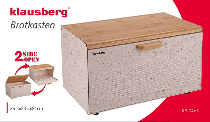 Klausberg Brotkiste Holz (Creme), Creme