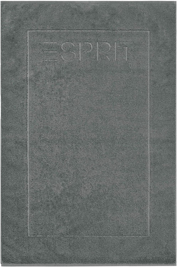 ESPRIT Frottee-Badematte aus 100% Baumwolle Anthracite 60/90, Anthracite 60/90