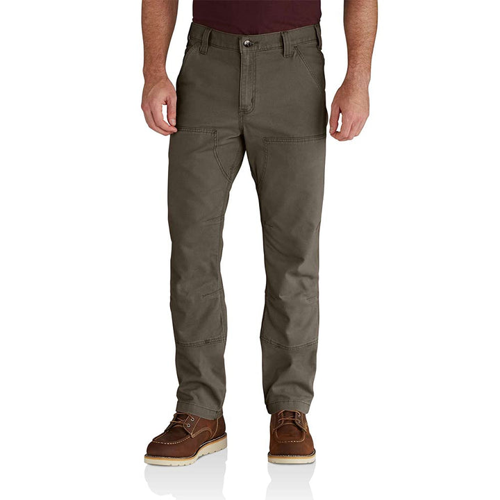 Carhartt Rugged Flex Herren-Arbeitshose, lockere Passform, Entenmuster, doppelte Vorderseite, Utilit