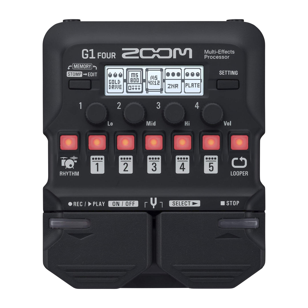 Zoom G1 FOUR Gitarreneffekt Multieffekt