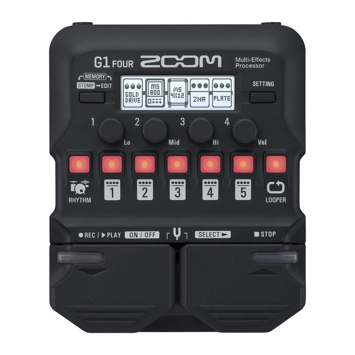 Zoom G1 FOUR Gitarreneffekt Multieffekt