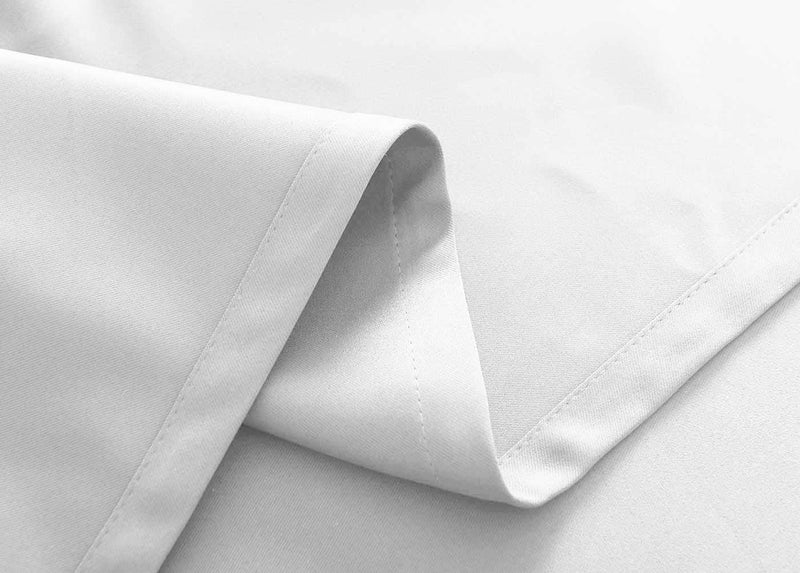 Gardinenbox Vorhänge Blickdicht »Newyork« Weiss HxB 245x140 cm 2er-Pack Thermo-Gardinen Verdunkelung