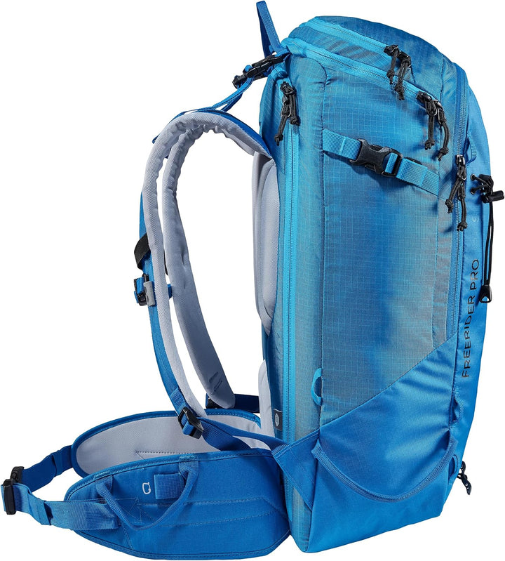 deuter Freerider Pro 32+ SL Damen Skitouren Rucksack 32+10 L Bay-azure, 32+10 L Bay-azure