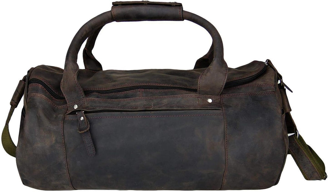 Greenburry Weekender - Vintage Revival Leder - Abnehmbarer Schultergurt mit Polster - Extra grosse R