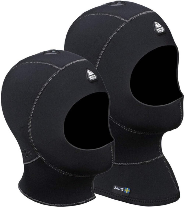Waterproof Kopfhaube H1 5/7mm mit Ventil, L