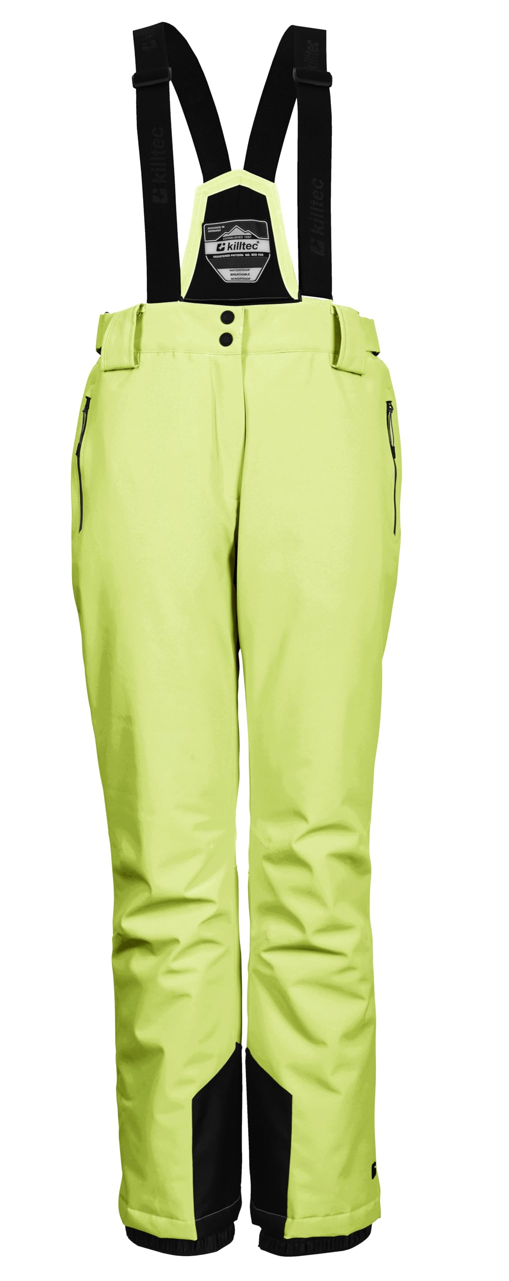 Killtec Damen Funktionshose/Skihose mit abnehmbaren Trägern, Kantenschutz und Schneefang Ksw 249 Wmn