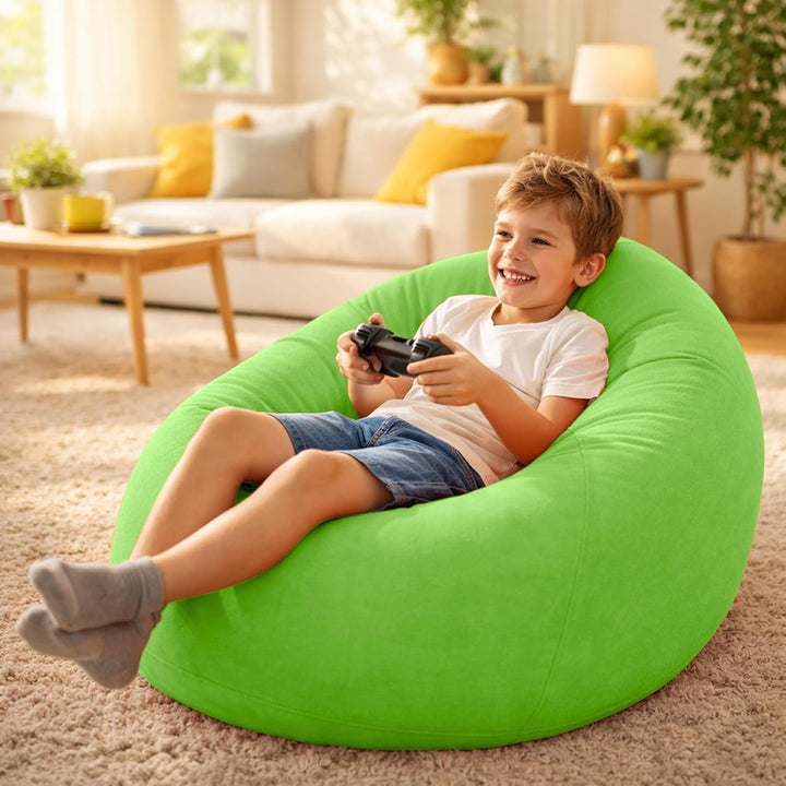 Aufblasbarer Sitzsack - 103x60cm Aufblasbares Sofa, Aufblasbarer Outdoor|Indoor-Sessel, Wohnzimmer L