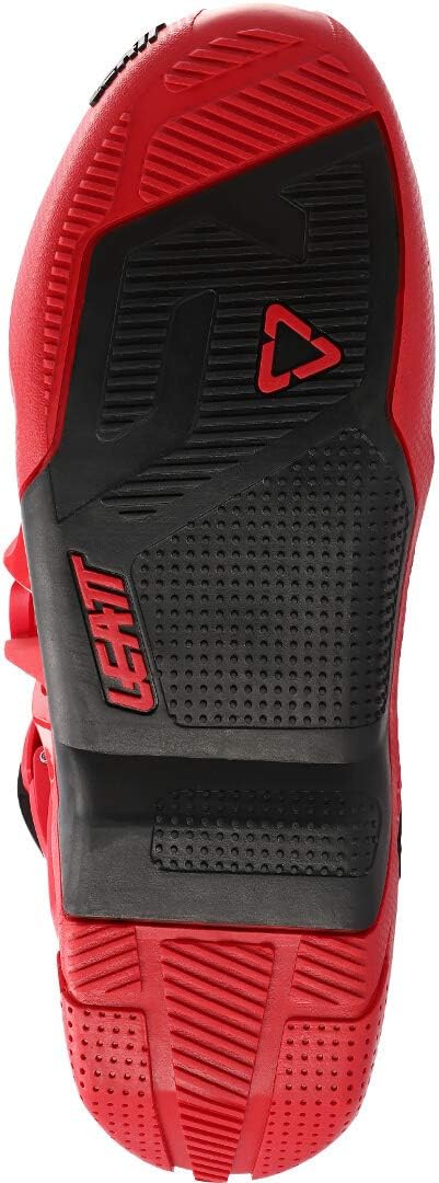 Leatt Unisex Motorradstiefel 45.5 EU Rouge Noir, 45.5 EU Rouge Noir