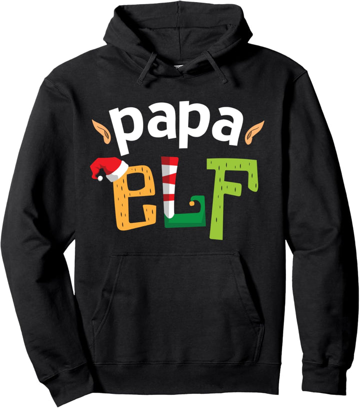 Papa Elf Family Christmas Vater Weihnachtself Weihnachten Pullover Hoodie