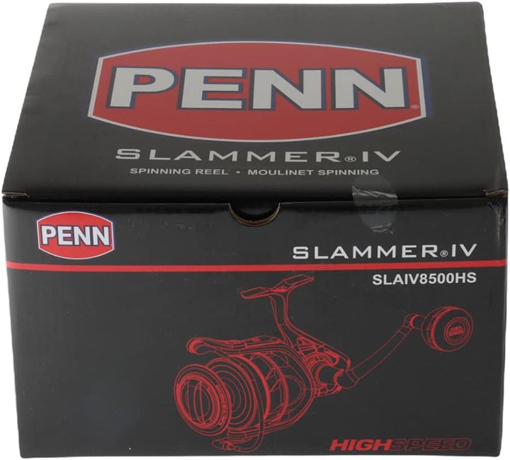 PENN Slammer IV Salzwasser-Spinnrolle – Vollmetall-, Hochleistungs-Spinn-, Jigging- oder Köderrolle