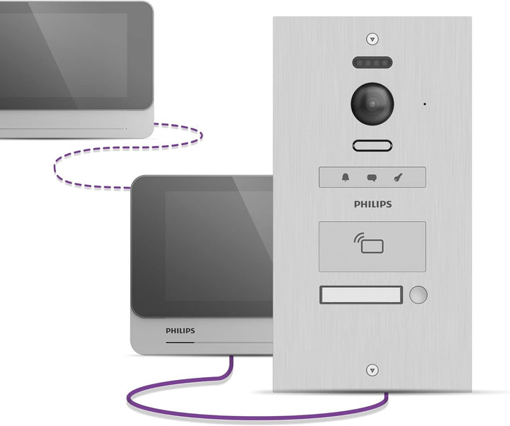 Philips - Philips WelcomeHive pro 2 Video-Türsprechanlage für 1 Wohnung/Büro