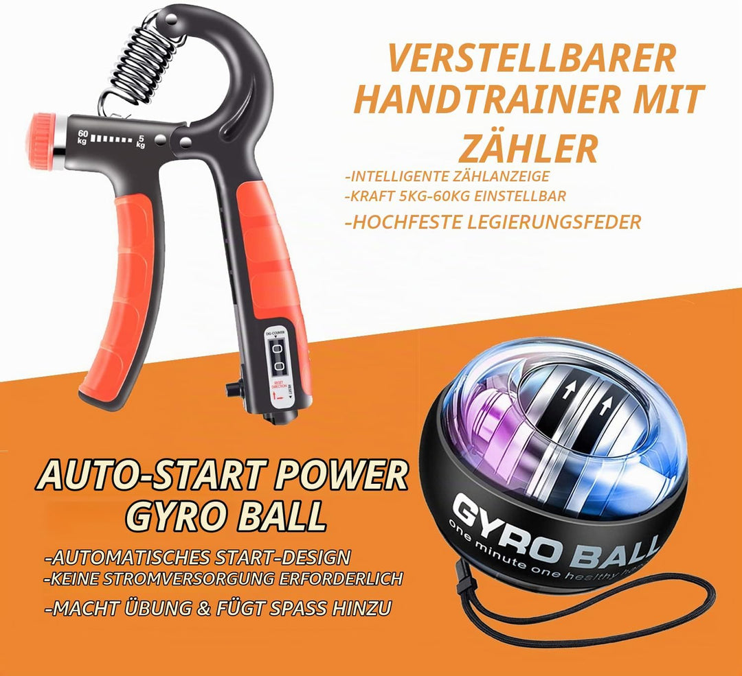 Handtrainer Unterarmtrainer Fingerhantel Unterarm training 10er Pack, Armtrainer, Lippenform Hand Gr