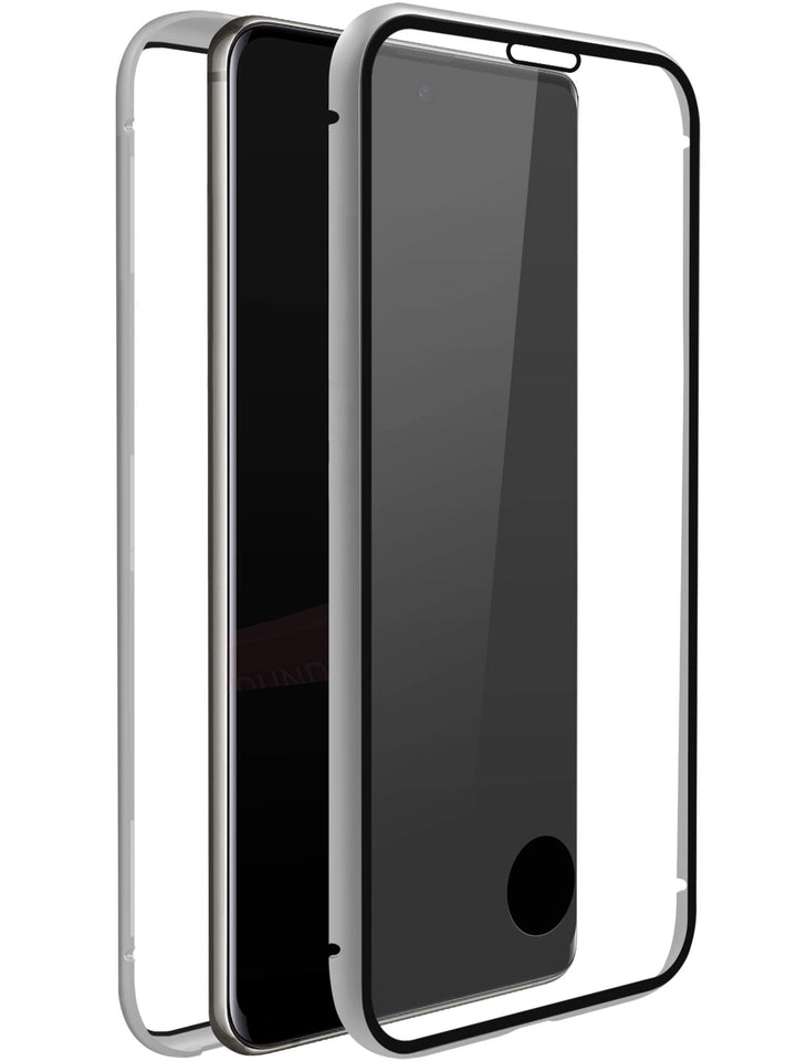 Black Rock - Hülle 360 Grad Glass Case Passend für Samsung Galaxy S20 Plus | Glas Handyhülle, Cover,