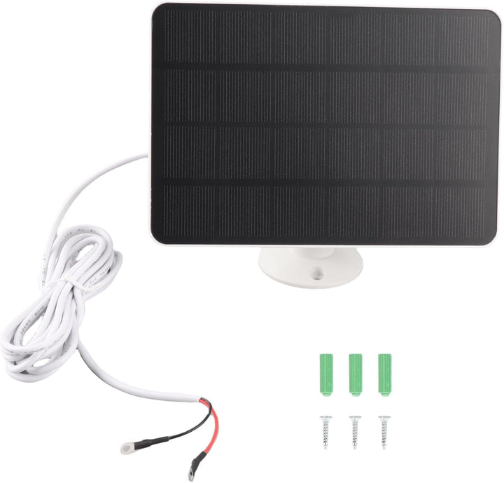 10 W Solarpanel Ladegerät für Nest/Eufy Doorbell 2K Kamera, Ring Video Doorbell 2, Video Doorbell 3+