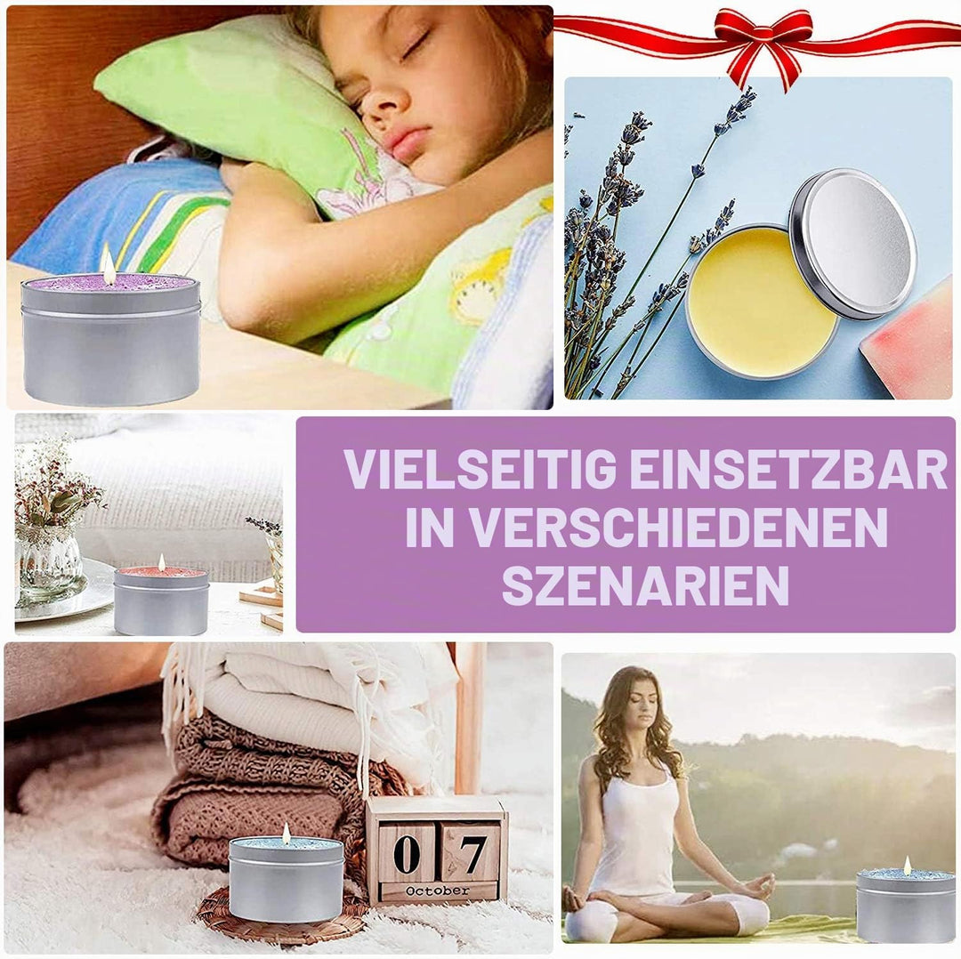 DIY Kerzenherstellung Kit,Duftkerzen,Candle Craft Supplies Set，Mit Candle Make Giesstopf,Dochte,Kerz