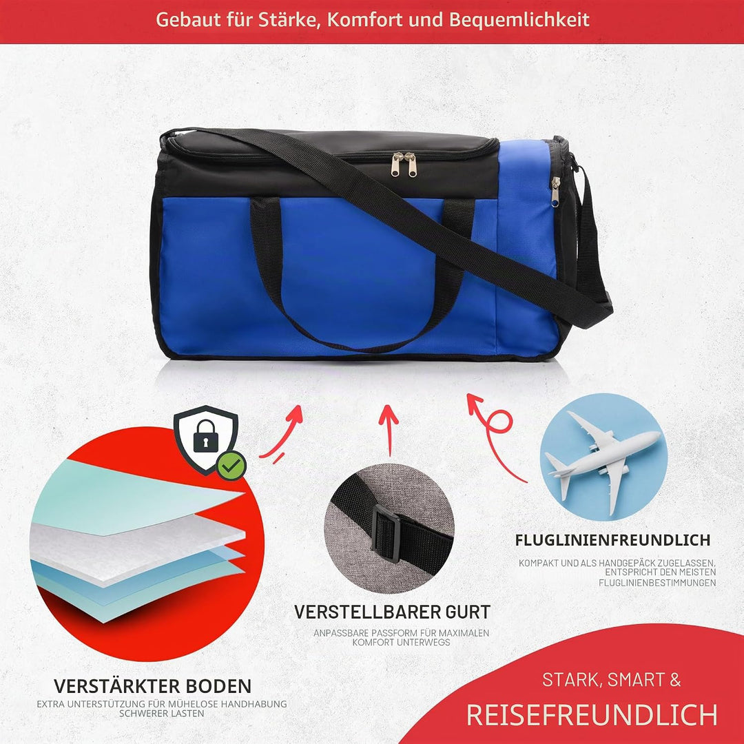 meteor 20 40 L Sporttasche Kinder Badetasche Herren schwimmtasche Schultertaschen Reisetasche Urlaub