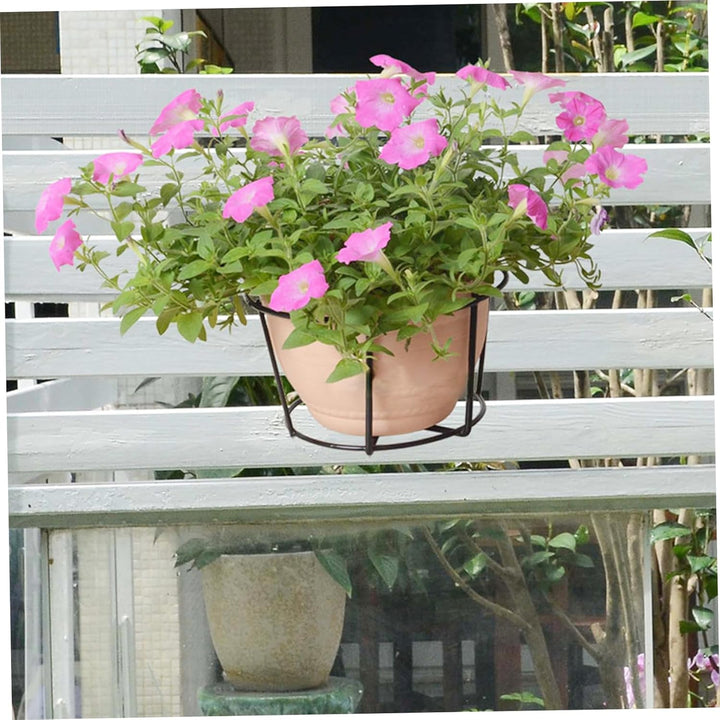 Blumenkasten Balkon Blumentopf BalkongeläNder Anlagen Halter 3pcs Pflanze Ständer mit Hakengeschweis