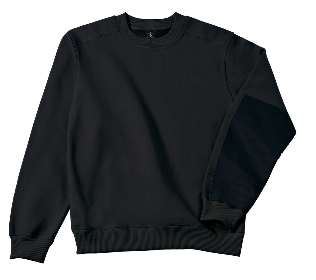 B&C: Workwear Sweater Hero Pro, Schwarz