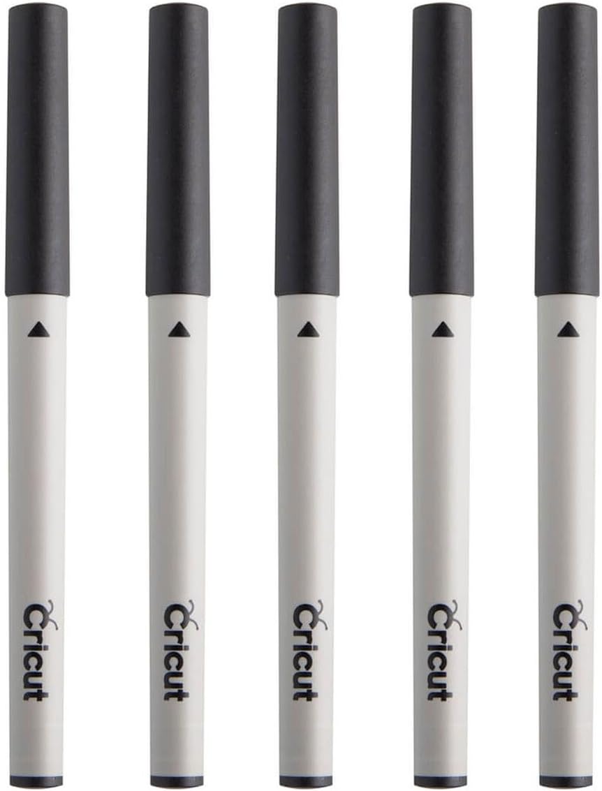 Cricut Multi-Stiftesatz, Schwarz (5 Stück) Multi Pen Set Collection – Schwarz, Multi Pen Set Collect