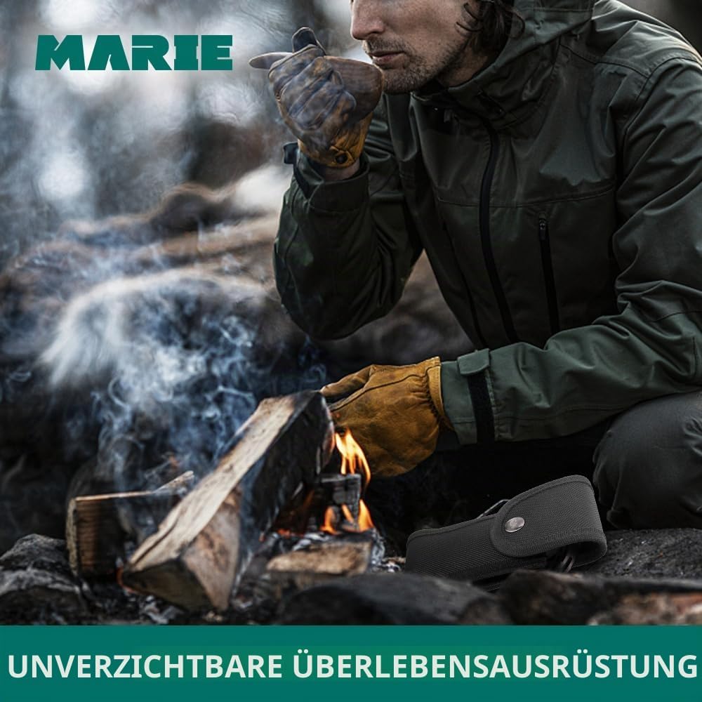 Kleine Geschenke Adventskalender Füllung 12 in 1 Multitool Camping Zubehör, Schneeflocken MultiTool,
