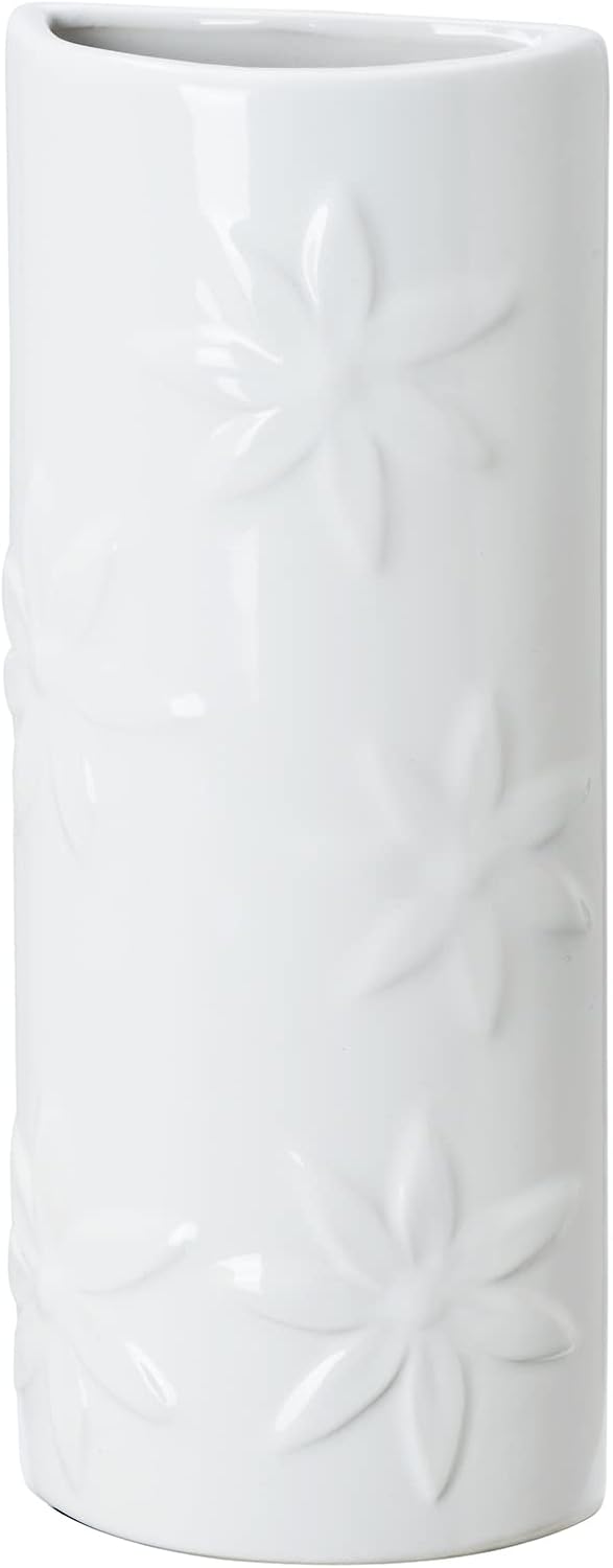Wenko Luftbefeuchter Blumen Keramik, Raumbefeuchter mit Blumenverzierung für die Heizung Humidificad