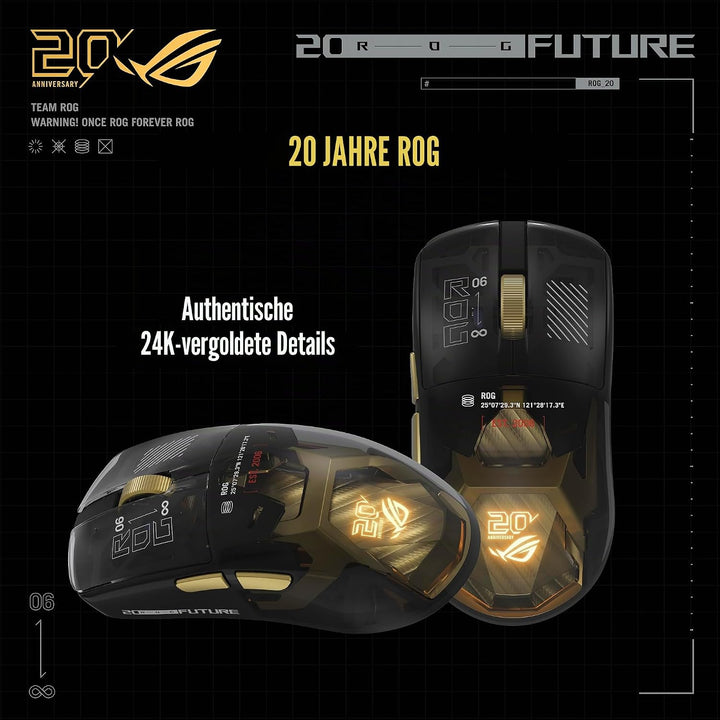 ASUS - Souris Gaming ROG Harpe II Extreme Edition 20