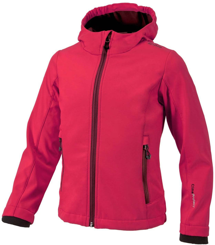 CMP Mädchen Softshelljacke für Kinder KID G JACKET FIX HOOD 164 Ginger, 164 Ginger