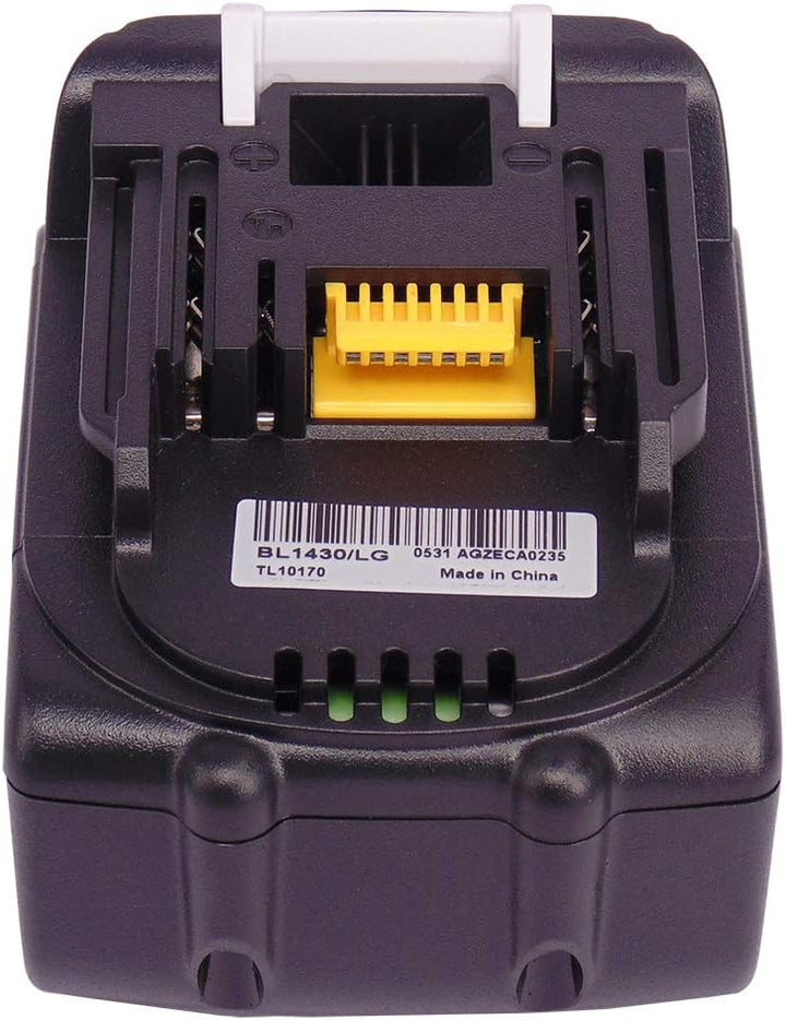 14.4V 3.0Ah Ersatz Akku für Makita BL1430 BL1415 Batterie Lithium-Ion Werkzeugakkus