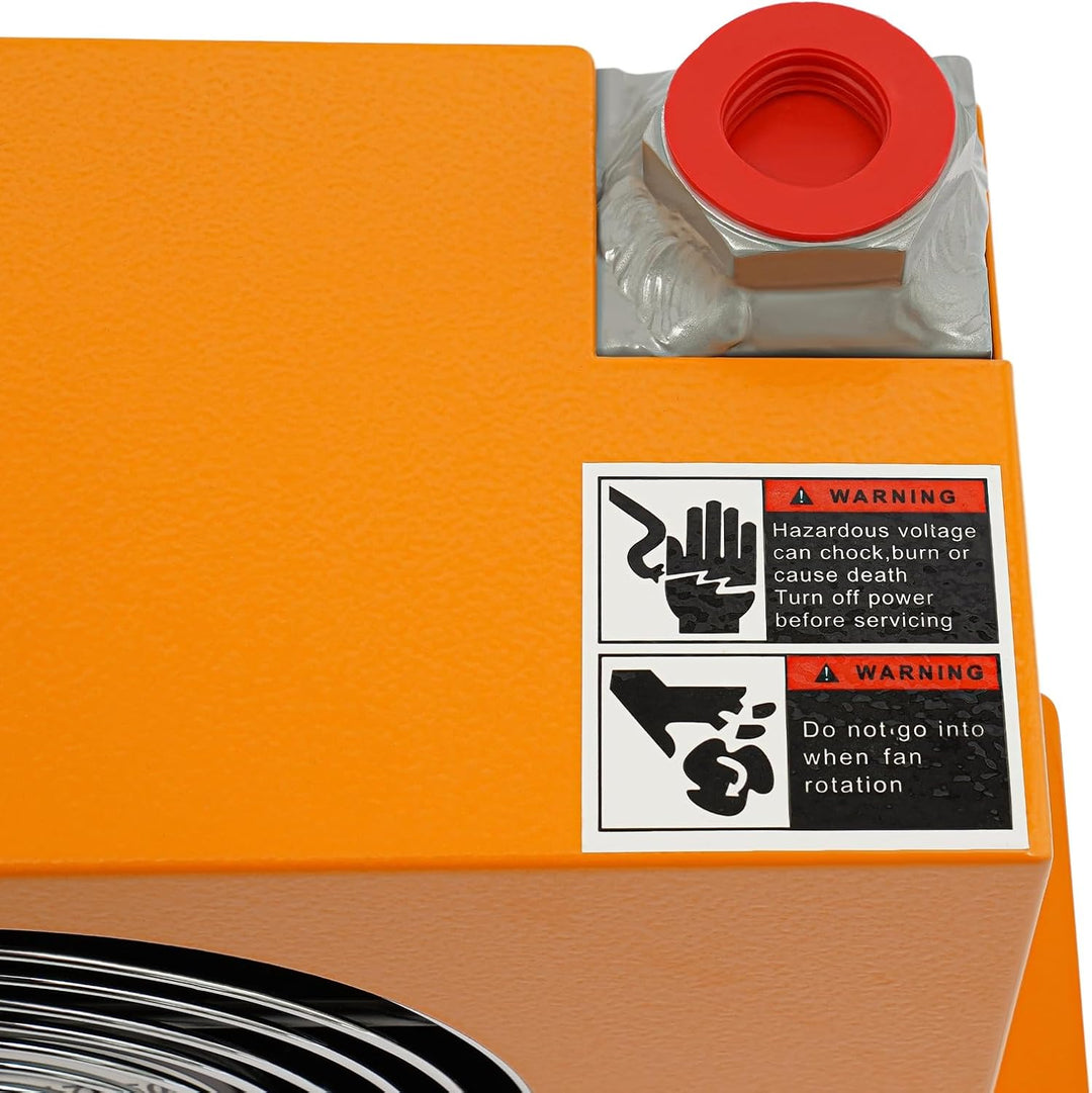 HydrauliköLküHler LuftgeküHlt Kondensator DC12V 170mm KüHlküHler 2300kcal/H Kompakt öL-LuftküHler Fü