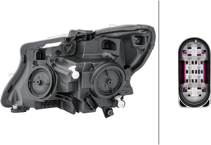 HELLA 1EL 011 284-521 FF/Halogen-Hauptscheinwerfer - rechts - für u.a. Mercedes-Benz V-Class (W447)