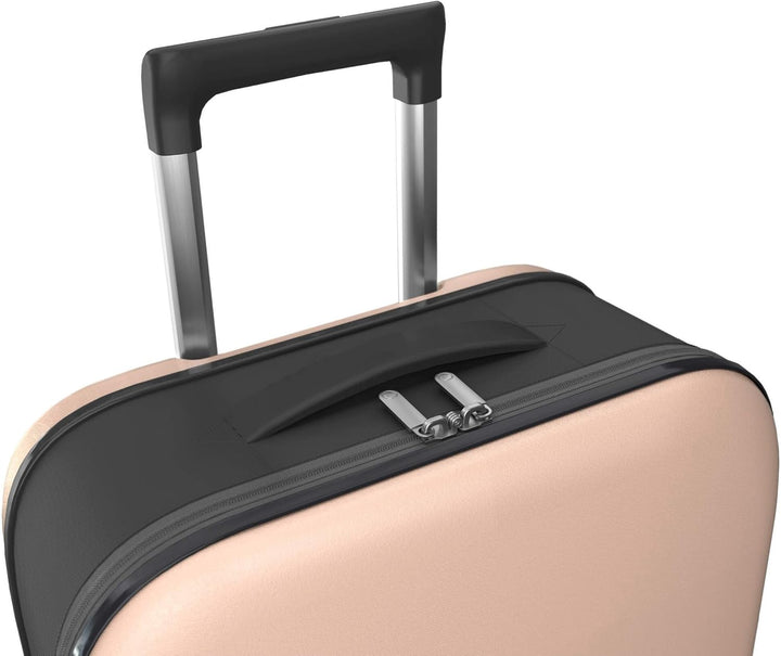 Rollink - Vega II Stabiler Reisekoffer, Trolley - Das platzsparende Original mit innovativer Falttec