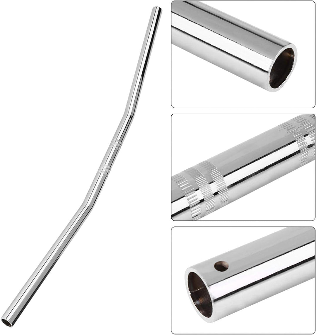 Qiilu Motorrad Lenker, 22 MM Universaler Motorrad Retro Bend Lenker Lenker für Pit Dirt Bike ATV Qua