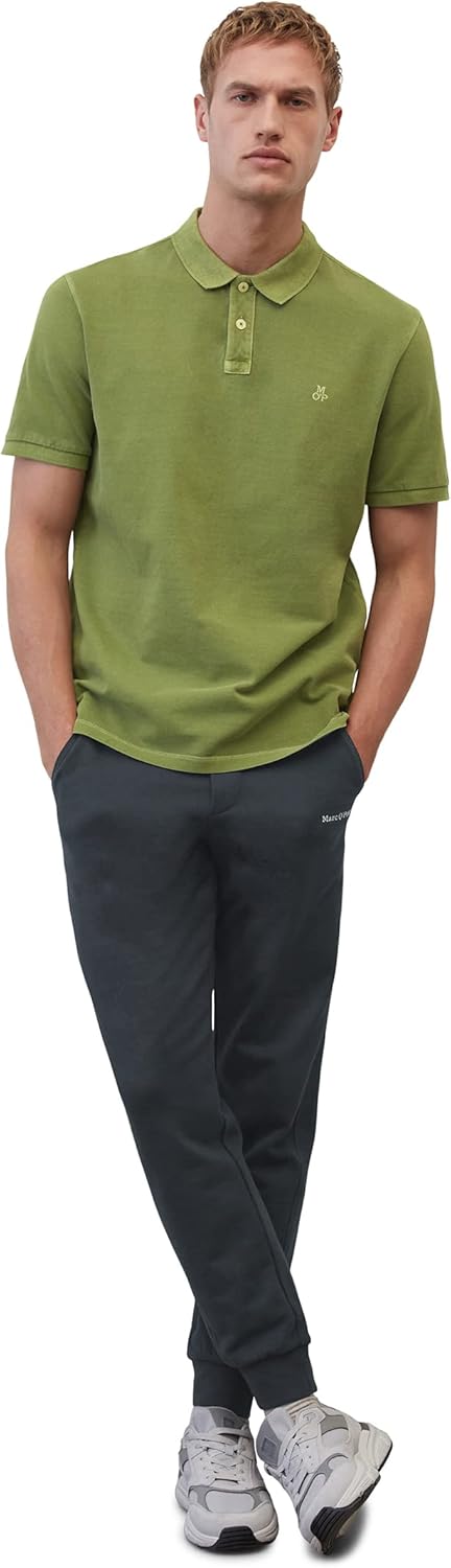 Marc O'Polo Herren Kurzarm-Poloshirt aus Bio-Baumwolle Regular Fit XL 448, XL 448