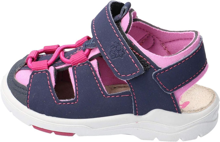 RICOSTA Kinder Sandalen Gery von Pepino, Weite: Mittel (WMS),waschbar, 21 EU Blau Nautic Rosada