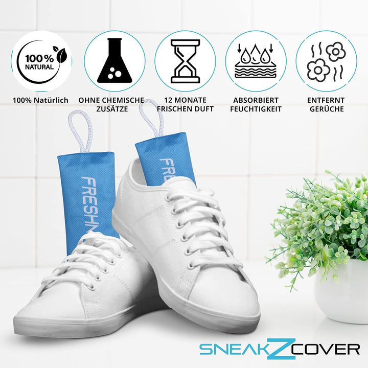Sneaker Cleaner Set – Basic Schuhputzset inkl. hochwertiger Schuhreiniger, Schuhbürste, Mikrofasertu