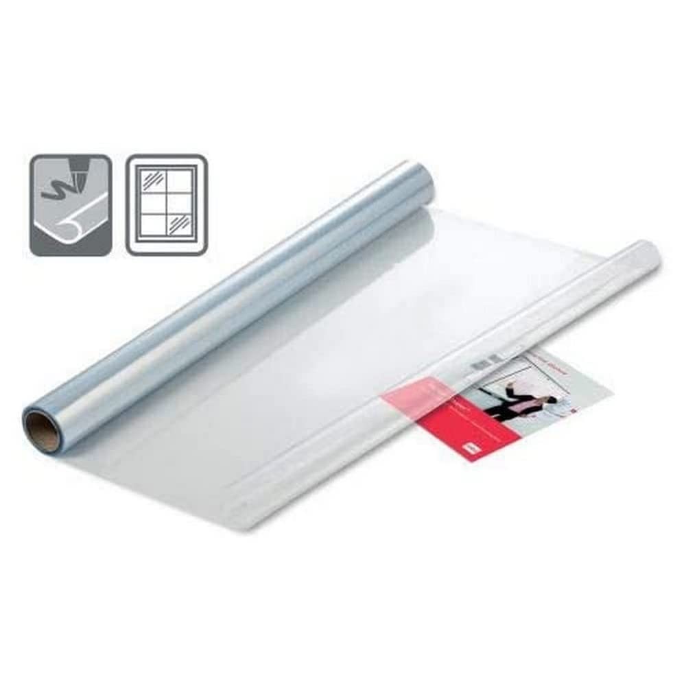 Nobo Tafel-Folien, Statisch Haftend, Trocken abwischbar und Abnehmbar, 800 x 600 mm, 25 Stück, Trans