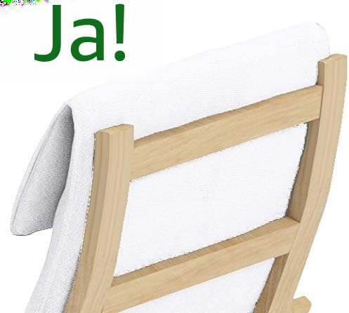 Custom Slipcover The Cotton Poang Stuhlbezug Ersatzbezug ist speziell für IKEA Poang Sesselschoner h