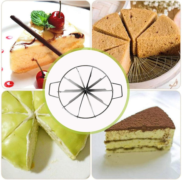 Kuchen -Portionsmarker - Kuchen -Slicer -Marker | Tortenschneider | Kuchenteiler | Portion Maker Too