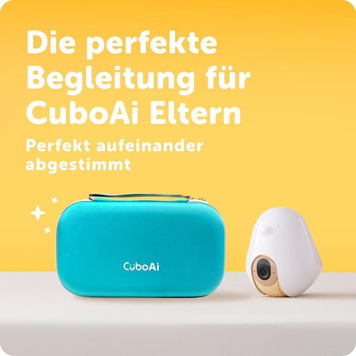 CuboAi Reisekoffer | Schutzhülle für CuboAi Smart Babyphone, Mobile Ständer und Zubehör | Tranquil B