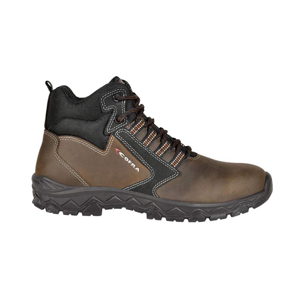Cofra TN290-000.W40 STEPPING S3 SRC Sicherheitsstiefel, Braun/Schwarz, Grösse 40