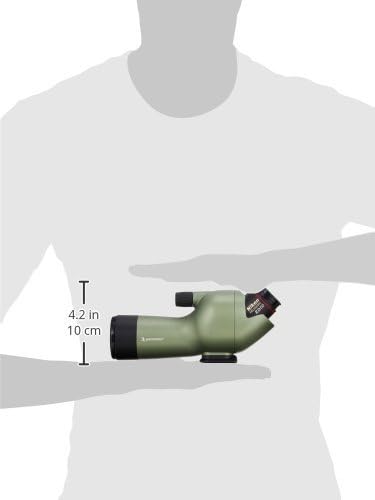 Nikon Spektiv (Fieldscope) ED 50 Angled Beobachtungs-Fernrohr grün perlglanz (ohne Okular)