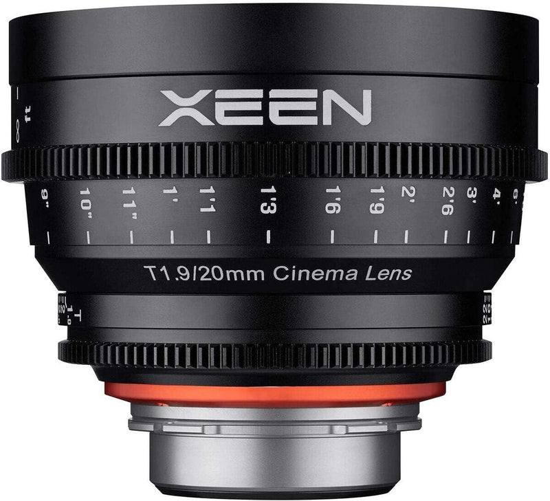 XEEN Cinema 20/1,9" MFT Vollformat Objektive schwarz, MFT