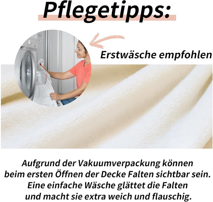 Abschiedsgeschenk Kollegin, Dankeschön Geschenke, Abschied Kollegin Decke mit Blumenmuster, Kleines