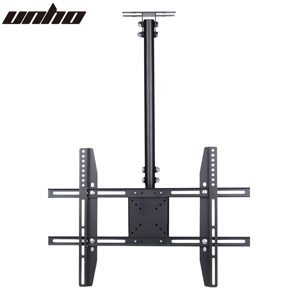 unho TV Deckenhalterung Schwenkbar Neigbar VESA 600x400 an Flachdach oder Dachschrägen für LED LCD P