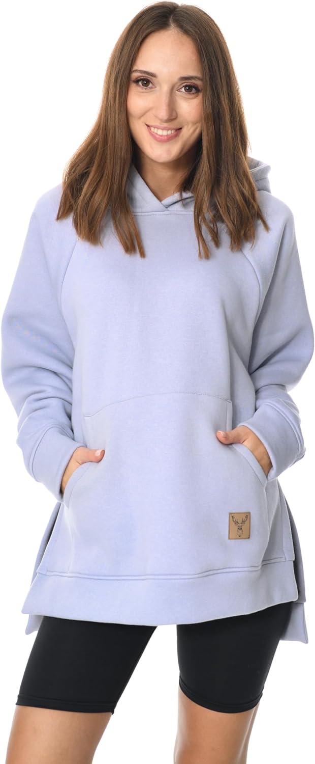 MijaCulture Umstandsmode 2in1 Stillpullover & Umstandspullover Stilltop Stillpulli Stella M014 L-XL