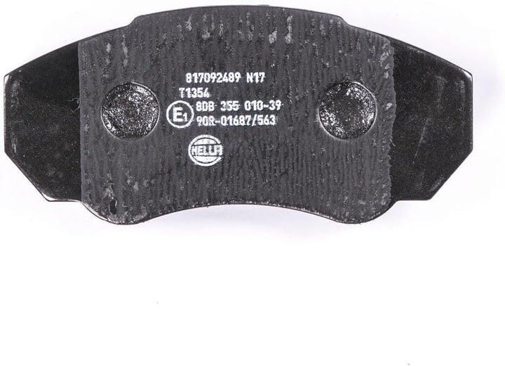 HELLA PAGID 8DB 355 010-391 Bremsbelagsatz - T1354 - Dicke/Stärke: 19.1mm - Bremssystem: Brembo - mi