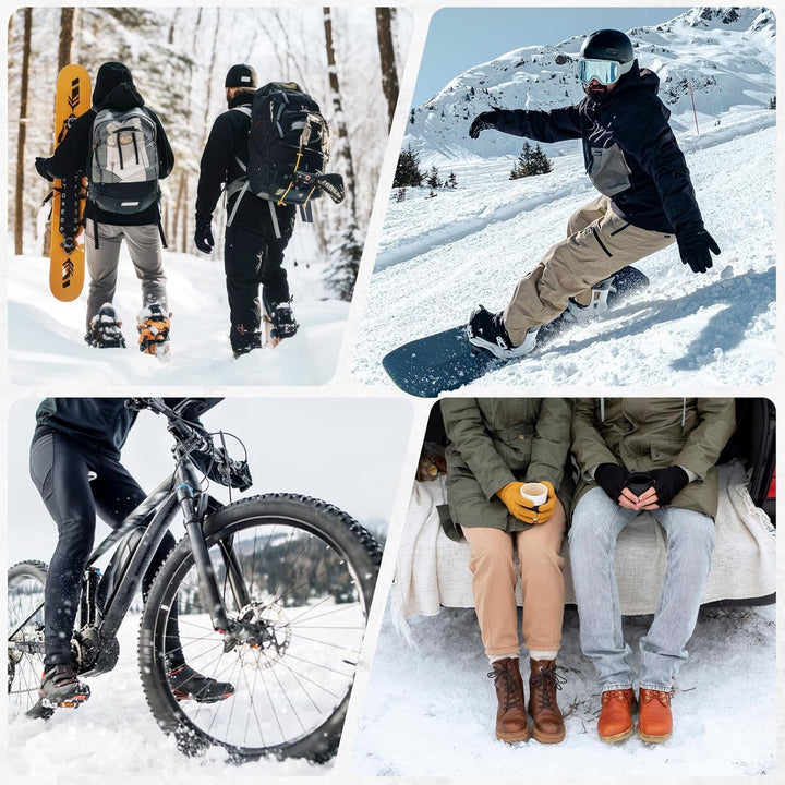 Dr.warm Beheizbare Socken Wiederaufladbare, Elektrische Beheizte Socken für Damen Herren, Winter Hei