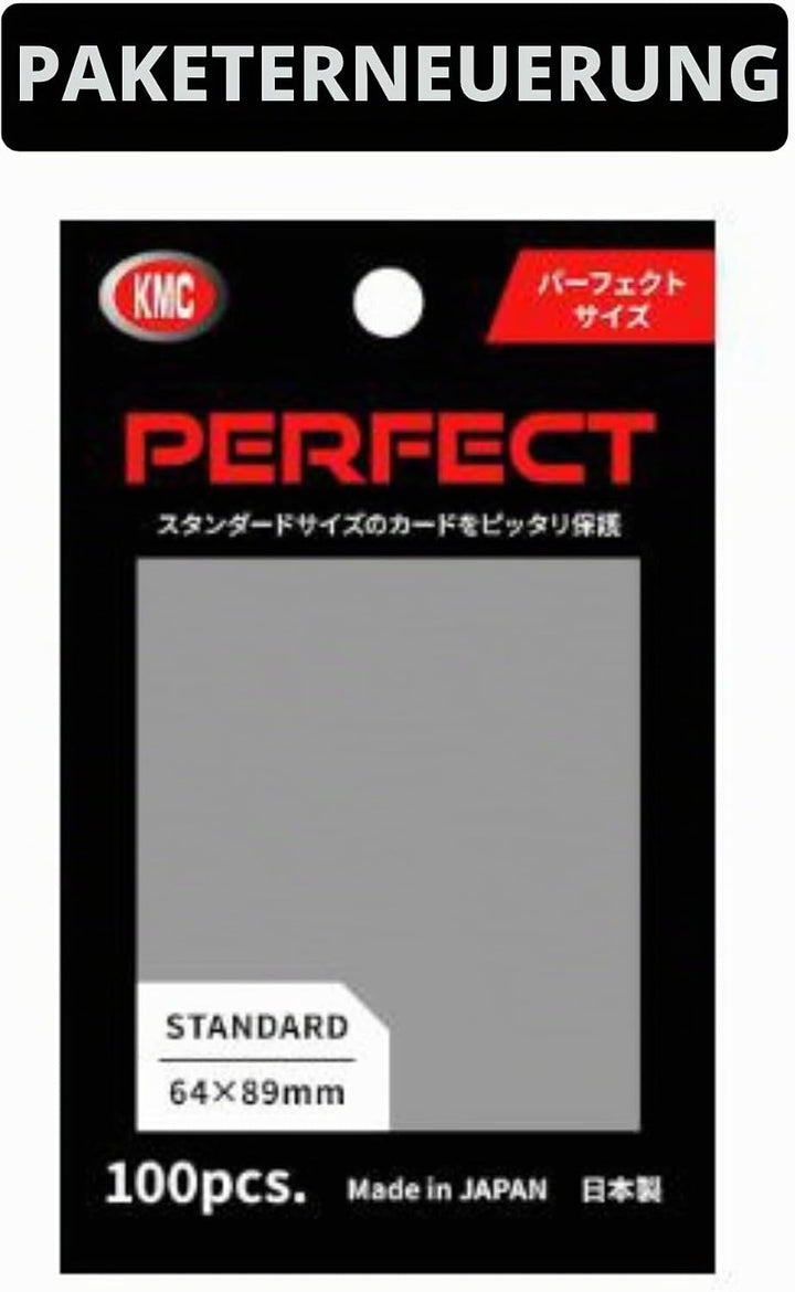KMC 100 Karte Barriere Perfekte Grösse (10 Packungen/Gesamt 1000) 10-pack, 10-pack